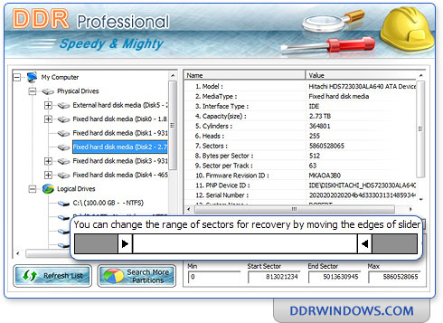 ddr recovery software crack